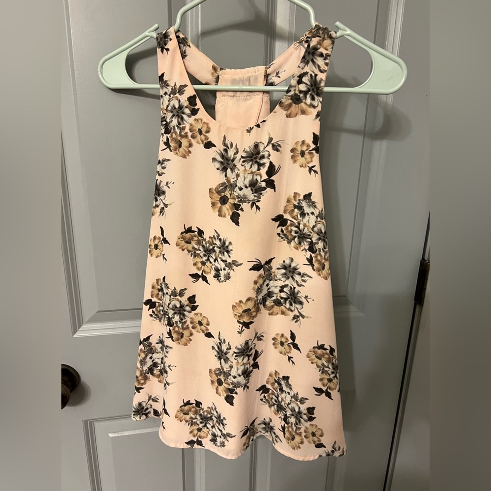 Gorgeous Pink Floral Tank